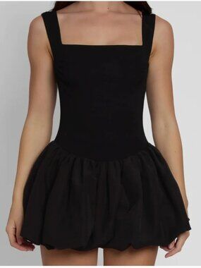 Leau Bisou Bubble Knit Mini Dress